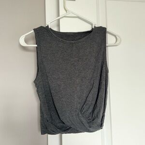 Alo Yoga draped tank top